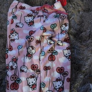 NWT Hello Kitty Valentines Day 2024 Pajama plush pants size small